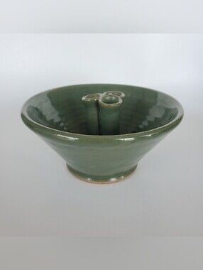 Sunset Hill Stoneware Pottery Flower Frog. USA. Excellent VTG Condition